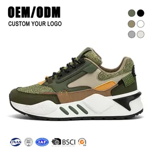 MNV all'ingrosso scarpe sportive con plateau di moda da uomo Zapatillas Hombre con Logo personalizzato Sneakers da uomo