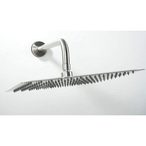 <b>Square</b> Overhead <b>Shower</b> <b>Head</b> 8 10 12 16 Inch Stainless Steel Top Spray Bathroom Rain <b>Shower</b> <b>Head</b> Hanging Installation - Product Image 3