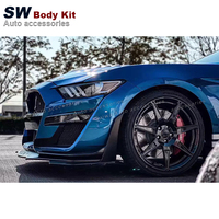 Parachoques Delantero de Fibra de Vidrio Estilo GT500 para Ford Mustang 2018-2021, Piezas de Carrocería
