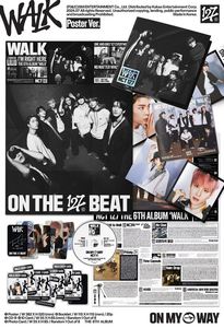โปสเตอร์อัลบั้มที่ 6 ของ NCT 127 รุ่น WALK พร้อมซีดีเพลงภาษาเกาหลีของวงเคป๊อป NCT 127 - Product Image 5