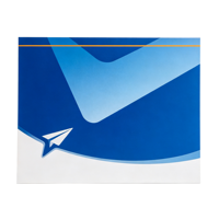 Enveloppe pour documents express, à fermeture adhésive, rigide, plate, en kraft, écologique, recyclable, taille personnalisée pour photos, dossiers, envois postaux, ISO