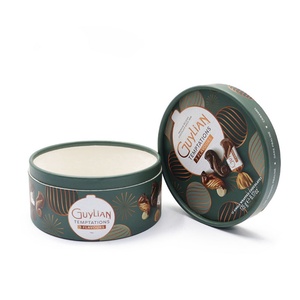 Eco-friendly Custom Food-grade Snack Cylindrical Packaging <b>Containers</b> for Cookie Nut <b>Potato</b> Chip Paper Can Gift Packaging - Product Image 5