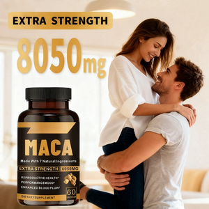 OEM Private Label Factory Direkt versorgung Kräuter ergänzung Maca Capsule 8050MG Extra Stärke für Männer Power Energy Boost - Product Image 3