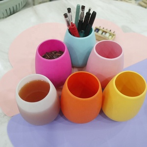 <span class=keywords><strong>Gobelet</strong></span> à boire <span class=keywords><strong>personnalisé</strong></span> 14OZ, 1 pièce, verres à vin en silicone pliables - Product Image 4