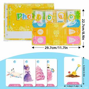 Digraph Book : Activités éducatives et d'apprentissage pour enfants – Tableau de lecture et d'orthographe double face pour la création de mots - Product Image 2