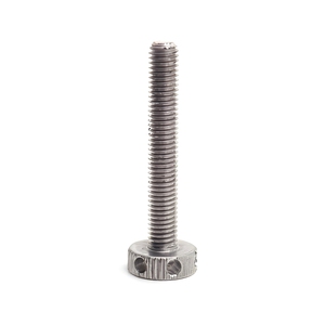 Tornillo de Cabeza Moleteada Personalizado, Forjado en Frío, Perforado, de Acero Inoxidable para Piezas de Fijación de Maquinaria e Instrumentos - Product Image 4