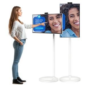 <b>Portable</b> Smart <b>TV</b> 27" 32" Rollable Rotatable 10 Point Touch Screen 10hr Battery Android Digital Display Shopping Mall 22'' 27" 3 - Product Image 1