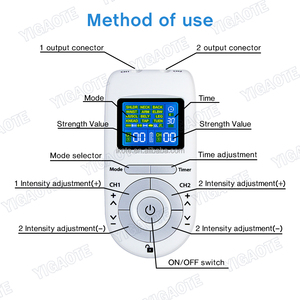 Bantalan pijat elektrik kupu-kupu, dengan Remote Control nirkabel pereda nyeri punggung panas untuk bantalan panas pijat puluhan bahu tubuh - Product Image 4