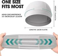 Gorro de calavera que absorbe la humedad, forro para casco, gorros para correr para hombres, motocicleta, ciclismo, gorro de cúpula transpirable, banda para el sudor