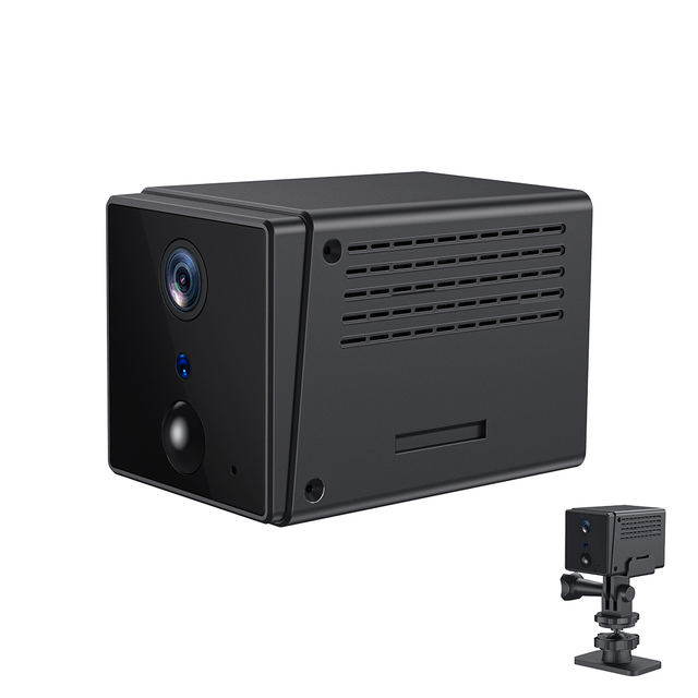 4K HD Mini WiFi Camera Free Cloud Storage 32G SD Card AI Motion Detection Auto Night Vision 150 Days Surveillance Video Camera