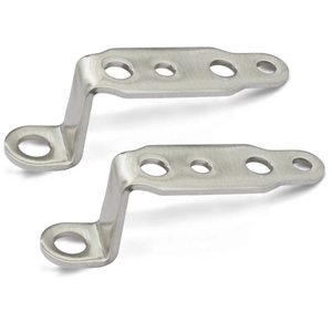 Chine Fournisseurs Connexion d'angle murale en satin Support de <span class=keywords><strong>plafond</strong></span> en métal à angle 90 en acier inoxydable - Product Image 6