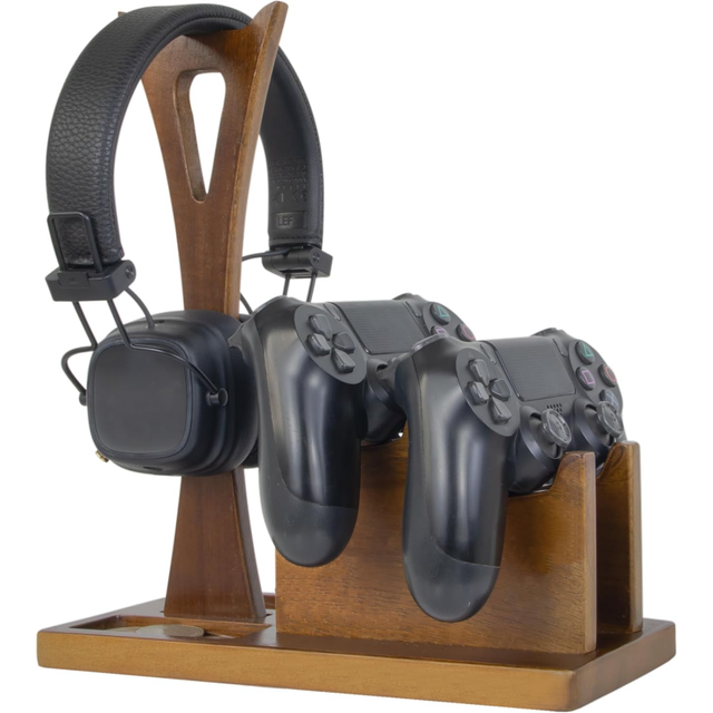Gifts for Gamers to Organize Gaming Accessories Headphone Holder Headset Stand Controllers Holders Game Controller Holder