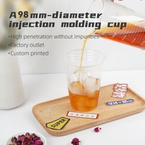Transparent Custom Printed Logo Disposable Take Away Plastic <b>Cups</b> PET Drinking <b>Cup</b> <b>Cold</b> Coffee <b>Cups</b> with Lids and Straws - Product Image 3