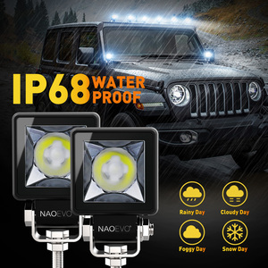 NAO OEM Mini <span class=keywords><strong>2</strong></span> pouces 6D projecteur Led de conduite projecteur de travail Combo 4x4 Led Bar camion voiture dosettes Cube moto antibrouillard - Product Image 5