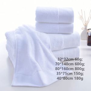 Toalla de Mano Blanca de Algodón 100% Grueso con Logotipo Personalizado Bordado para Hotel, Ideal para Regalo Promocional - Product Image 2