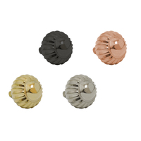 Piezas de corona de reloj de cabeza redonda, piezas de caja de corona de reloj de acero inoxidable, superventas