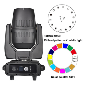 Igracelite Mini 350W/380W Moving Head <span class=keywords><strong>Spot</strong></span> extérieur étanche <span class=keywords><strong>IP65</strong></span> pour scène - Product Image 2