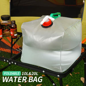 Sac de stockage d'eau 20 litres sac de transport d'eau potable 5 gallons porte-eau pliable <span class=keywords><strong>jerrican</strong></span> bon marché - Product Image 6