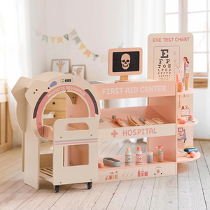 Kit de Docteur en Bois Montessori en Gros, Centre Médical, Ensemble de Jouets d'Imitation pour Enfants - Product Image 2