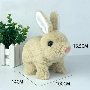 Juguete de Peluche Interactivo Electrónico con Sonidos para Niños, Animales de Peluche Electrónicos, Juguetes de Peluche, Conejos de Peluche - Product Image 4