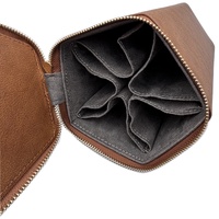 Accessoires de voyage portables pour lunettes Support de rangement pour lunettes Étui multiple pour lunettes de soleil en cuir PU