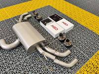 Usine CGW vente en gros 3D Scan CNC moule raccord parfait tuyaux d'échappement avec silencieux à soupape pour Audi A3 2.0T 2023 +