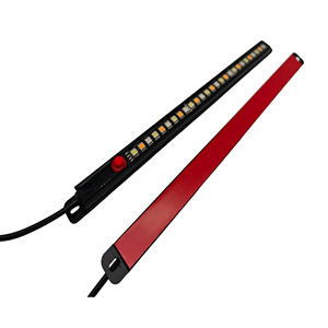 Tira de Luz LED para <span class=keywords><strong>Camping</strong></span>, Regulable, de Aluminio Negro, con LED Blanco, IP67, con Soporte de Montaje, 1300lm, para Autocaravanas y Todoterreno - Product Image 4