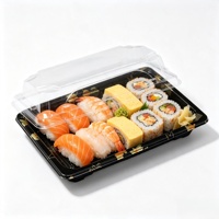 Ventes directes d'usine - Contenants alimentaires jetables - Emballage en plastique - Boîtes pour sushis - Barquette à emporter avec couvercle