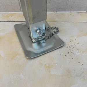 รถเข็นแคมป์ปิ้งแบบสามล้อ 8000 ปอนด์ ชุบกัลวาไนซ์ พร้อมที่จับแบบมีขาตั้ง 3 ระดับ สภาพใหม่ สำหรับรถพ่วง RV - Product Image 5