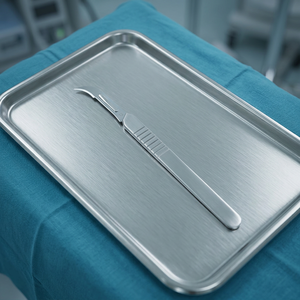 Scalpel chirurgical n° Porte-lame manuel en acier à 12 poignées détachables pour la chirurgie générale, instrument de classe I certifié CE - Product Image 2