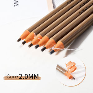Crayon à sourcils ultra-fin 2 mm, résistant à l'eau, longue tenue, en bois, pour microblading, <span class=keywords><strong>tatouage</strong></span>, formation en maquillage - Product Image 3
