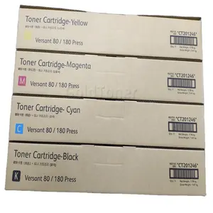 Gold Toner Factory Supply Compatible V80 V180 Original Quality Toner Cartridge For Xerox Versant 80 180 Press Black Toner