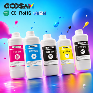 Tinta DTF Vívida CMYK Blanca 1000ml a Base de Agua A3 A4 Sistema de Impresión Digital Directa a Película por Transferencia Térmica al por Mayor - Product Image 1