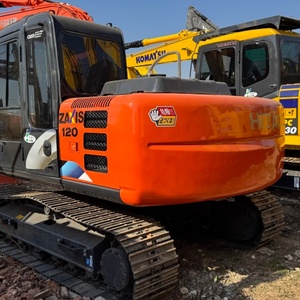 Miniexcavadora Usada en Buen Estado, HITACHI Zx120, 12 Toneladas, Excavadora Hidráulica Compacta sobre Orugas, en Oferta, Mejor Calidad - Product Image 6