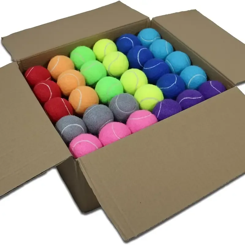 Lot De 40 Balles De Tennis Pour Chien - Occasion En Très Bon état