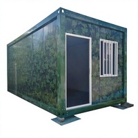 Maison miniature de luxe en conteneur de 20 pieds au design moderne, maisons préfabriquées modulaires, bâtiments préfabriqués à vendre
