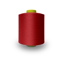 Fil de polyester texturé mélangé GRS&OEKO, fil de base torsadé 20/7530/75, 40/75, antibactérien, haute ténacité, pour tricot à la main de chaussettes