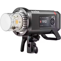Flash d'extérieur tout-en-un Godox AD600Pro II 600Ws TTL HSS avec système sans fil 2.4G, batterie au lithium et lampe bicolore