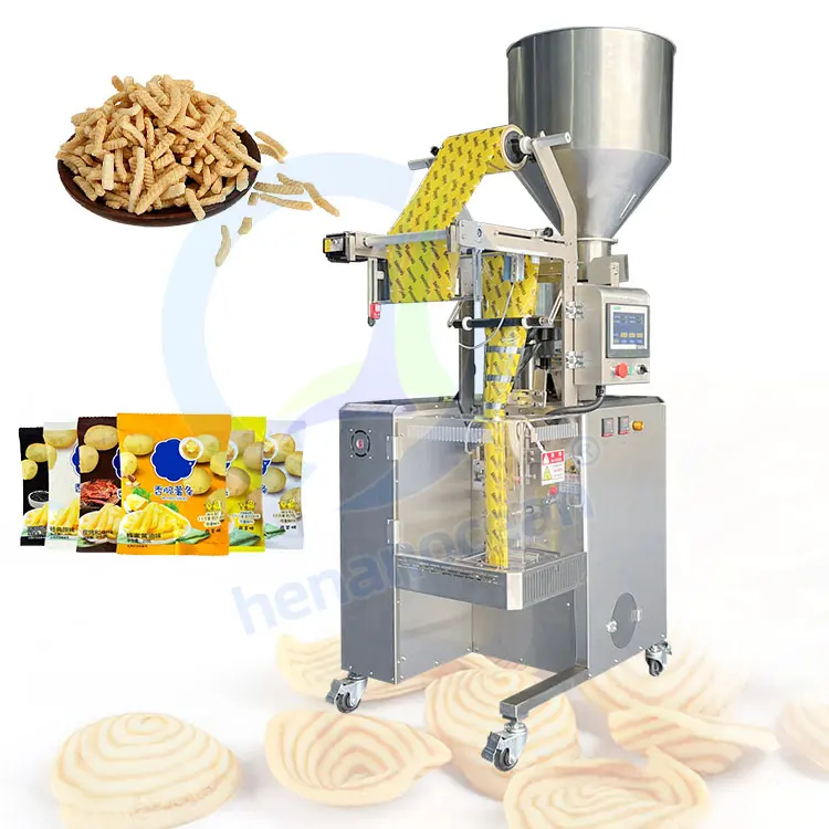 Mesin laut Appareil encacheuse De Sachet Verticale De serpihan jagung Automatique Des Chip Pour Pellet