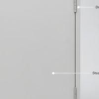 Boîtier de distribution électrique mural IP54 en acier laminé à froid 500x600x300mm, armoire électrique OEM