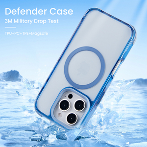 เคสป้องกันโทรศัพท์มือถือแบบ3-in-1 TPU PC TPE ทนทานเคสแม่เหล็ก3 in 1เกราะกันกระแทกสำหรับ iPhone 16 15 PRO MAX - Product Image 3