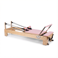Équipement de Pilates professionnel en bois de hêtre, pliable et portable, pour la salle de sport à domicile, le studio commercial, l'entraînement physique
