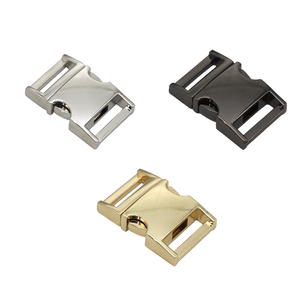 견고하고 내구성 강한 금속 퀵 릴리스 버클, 반려견 목줄, 하네스, 백팩 및 웨빙 스트랩용 - 클래식 빈티지 스타일 - Product Image 1