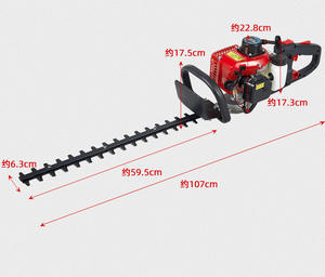 Tijeras de gasolina de 4 tiempos Máquina de podar de árbol de té de doble filo, recortadora de setos, máquina recolectora de té, jardín verde - Product Image 6