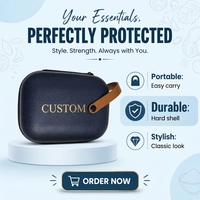 Sac de transport protecteur en EVA léger et durable, étui de rangement zippé de haute qualité pour appareils numériques, conception OEM ODM gratuite