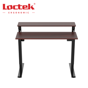 Interruptor ergonómico de un/dos niveles para escritorio, altura ajustable, <span class=keywords><strong>WFH</strong></span>, con ET114F-4824 Loctek para niños - Product Image 5