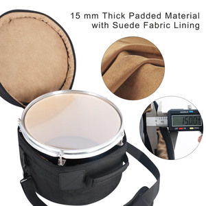 Bolsa organizadora de accesorios de percusión de batería, serie protectora, acolchada, para viaje, fundas para batería - Product Image 2