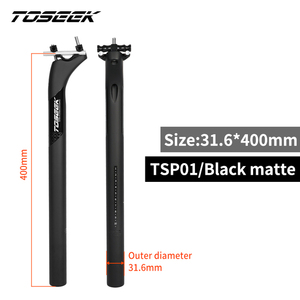 <span class=keywords><strong>Tige</strong></span> <span class=keywords><strong>de</strong></span> <span class=keywords><strong>selle</strong></span> <span class=keywords><strong>de</strong></span> vélo TOSEEK en fibre <span class=keywords><strong>de</strong></span> carbone, <span class=keywords><strong>tige</strong></span> <span class=keywords><strong>de</strong></span> <span class=keywords><strong>selle</strong></span> <span class=keywords><strong>de</strong></span> vélo <span class=keywords><strong>de</strong></span> route et <span class=keywords><strong>de</strong></span> montagne, finition mate, décalage <span class=keywords><strong>de</strong></span> 20 mm, <span class=keywords><strong>tige</strong></span> <span class=keywords><strong>de</strong></span> <span class=keywords><strong>selle</strong></span> <span class=keywords><strong>de</strong></span> vélo 27,2/31,6, pièces <span class=keywords><strong>de</strong></span> vélo VTT - Product Image 2