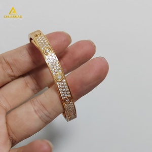 ホワイトイエローローズMoissaniteブレスレット925シルバーブレスレット女性用Moissaniteブレスレット缶パスダイヤモンドテスター - Product Image 5