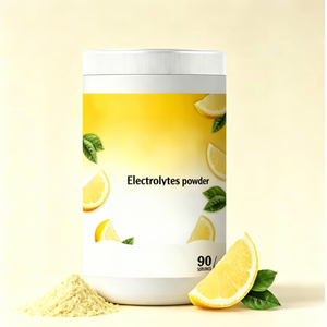Poudre d'électrolytes naturelle pour limonade, 0 <span class=keywords><strong>sucre</strong></span>, 0 calorie, hydratation instantanée, compatible Keto, récupération - Product Image 1